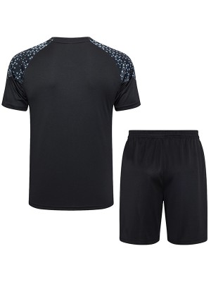 Borussia Dortmund maillot d'entraînement uniforme de sport maillot de football pour hommes kit noir de sport de football haut t-shirt 2023-2024